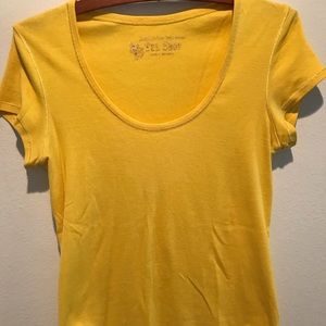 Victoria’s Secret yellow T shirt